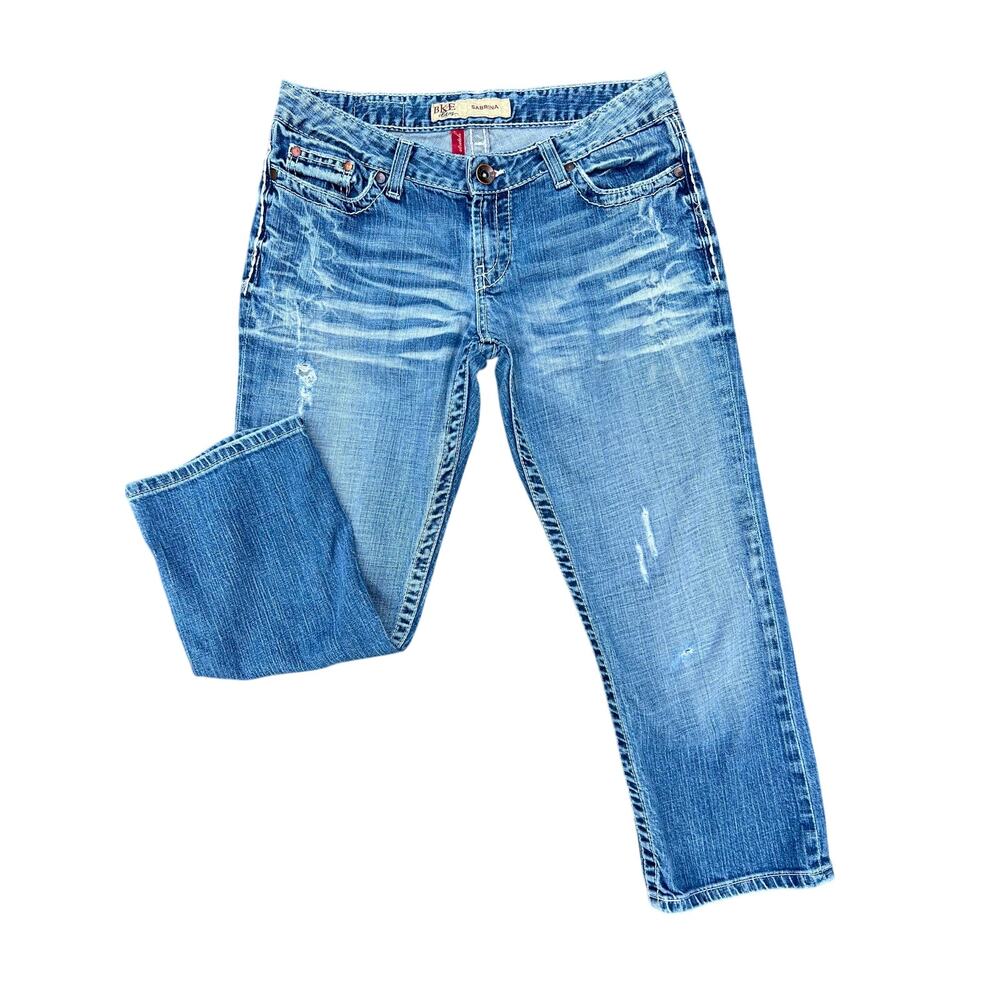 BKE Sabrina low rise cropped jeans size 30